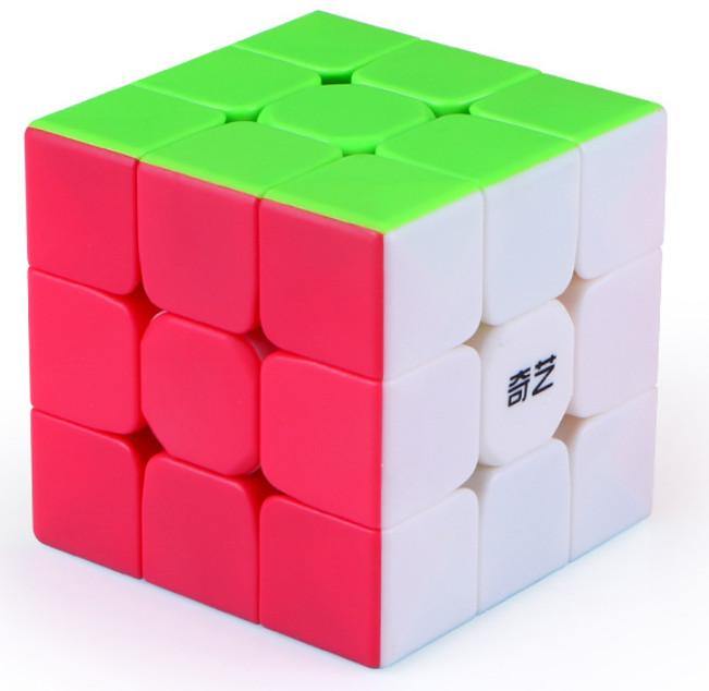 Rubik 3x3 QiYi Warrior S Stickerless Rubic 3 Tầng Không Viền