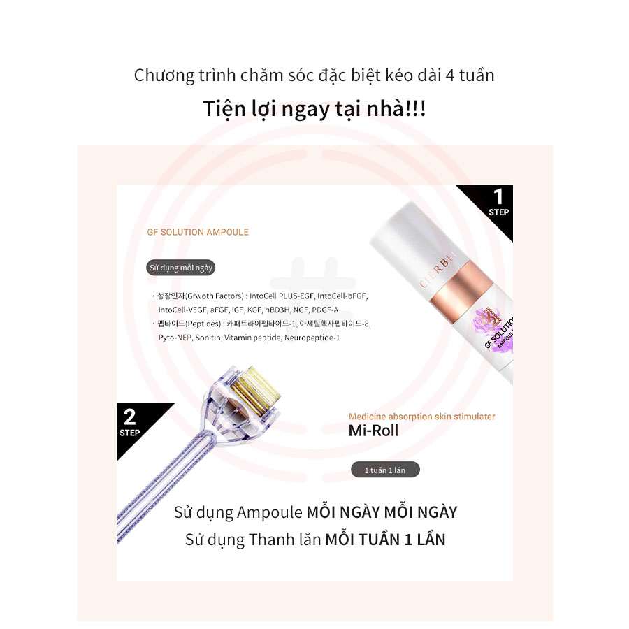 Tinh chất dưỡng da chống lão hóa Cierbel CF Solution Ampoule