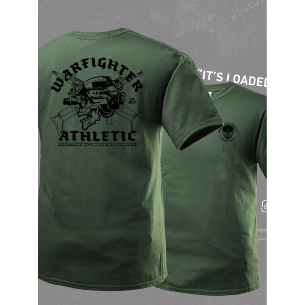 Áo thun Warfighter_chiến thuật - đen