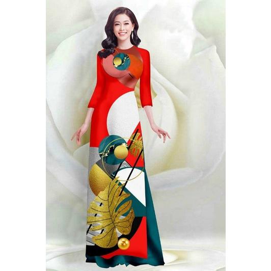 SÉT ÁO DÀI GẤM LỤA TRUYỀN THỐNG
