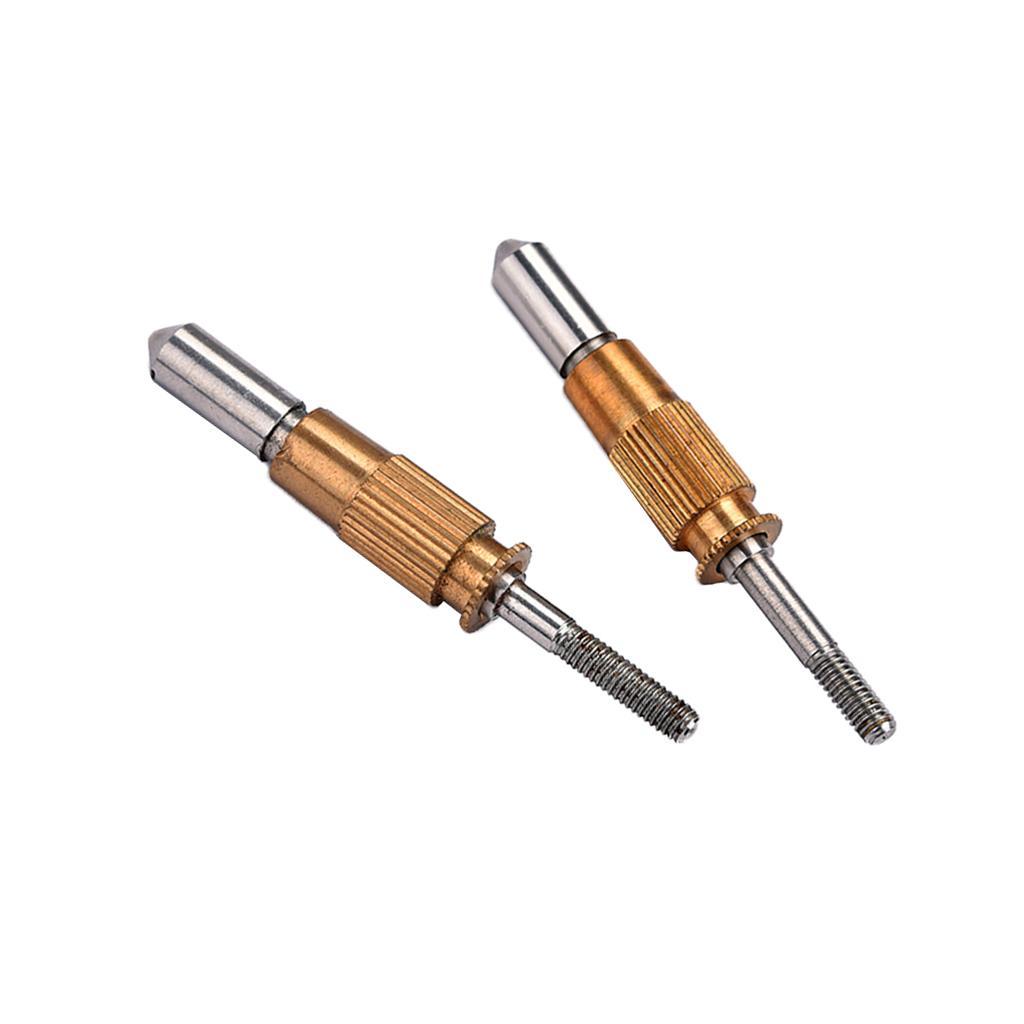 2 Pieces RCA Plug Audio Cable Adapter Connector for Gramophone Vinyl LP Record Player