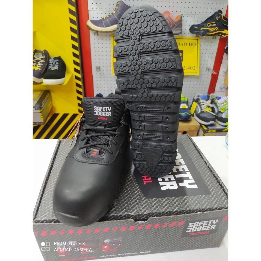 Giày Bảo Hộ Safety Jogger Komodo Siêu Nhẹ, Da Thật Chống Thấm Nước, Chống Tĩnh Điện ESD, Chống Va Đập