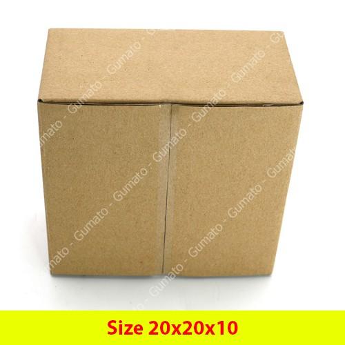 Combo 20 thùng Size 20x20x10 giấy carton gói hàng Everest