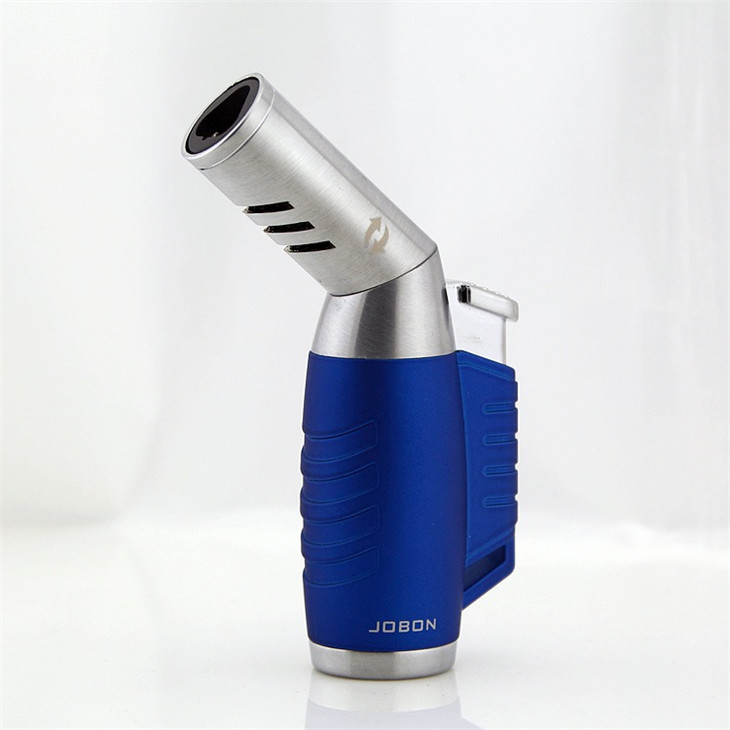 Vỏ Hột Quẹt Bật Lửa Khò 4 Tia Để Bàn Jobon ZB-683 Thiết Kế Đẹp Độc Lạ Lửa Khò Mạnh Mẽ - Dùng Gas Cao Cấp