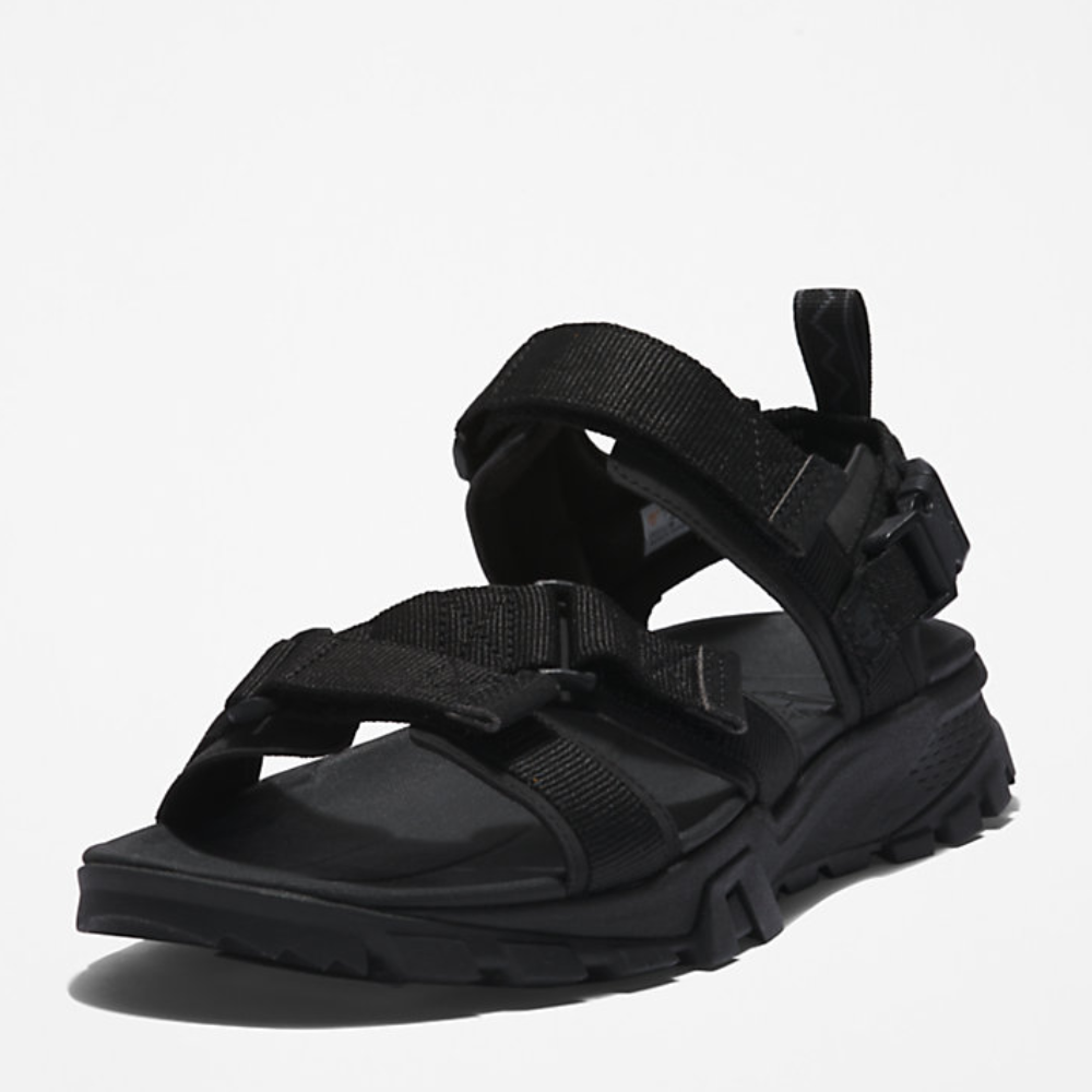 [NEW 2023] Timberland Giày Sandal Nam Garrison Trail Web Sandal Blackout Webbing TB0A2E4G04