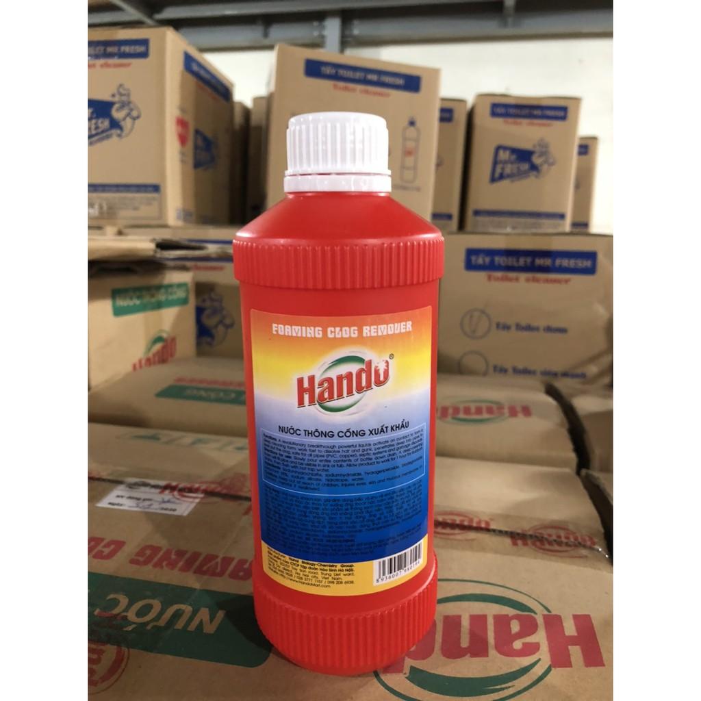 Nước thông tắc đường ống thoát nước Hando 570ml xuất khẩu