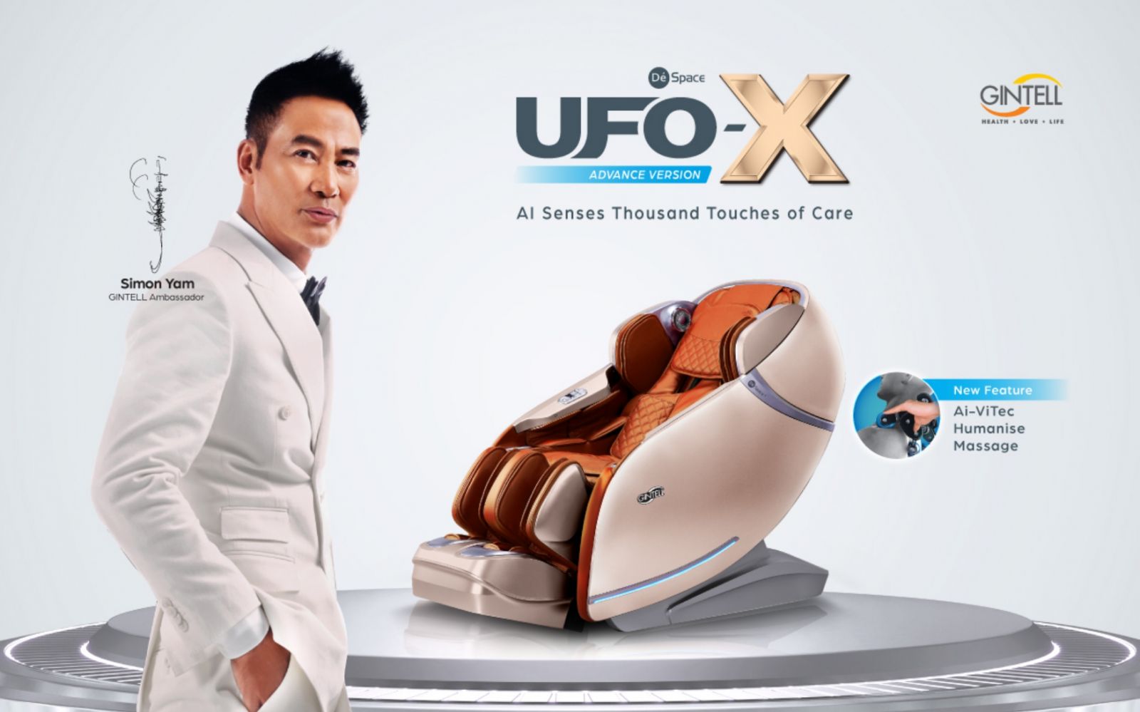 Ghế massage Gintell DeSpace UFO-X