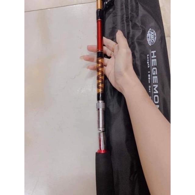 Cần câu biển dài 1m98 tải cá 50kg y hình 100% chất các bon