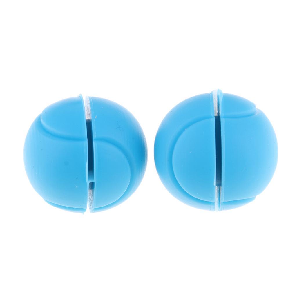 4x Racquet Vibration Dampeners Shock Absorbing Balls for Racket