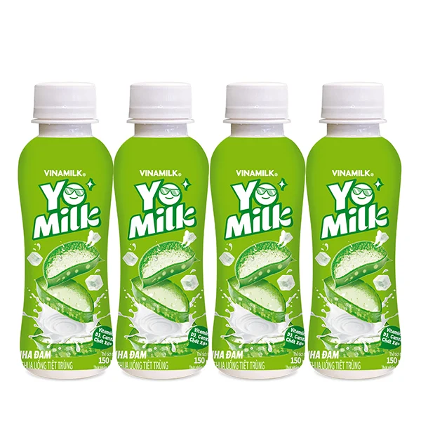 Thùng 24 Chai Sữa Chua Uống Vinamilk Nha Đam