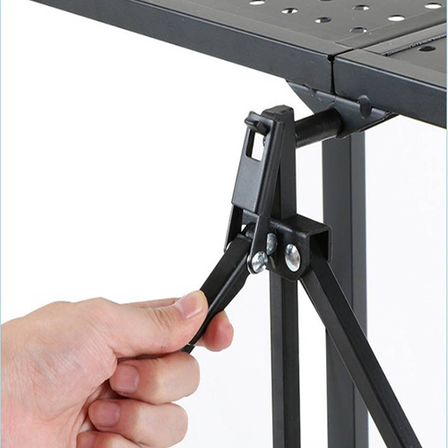 KỆ ĐỂ LÒ VI SÓNG 3 TẦNG GẤP GỌN BẰNG SẮT CÓ BÁNH XE DI CHUYỂN TIỆN LỢI