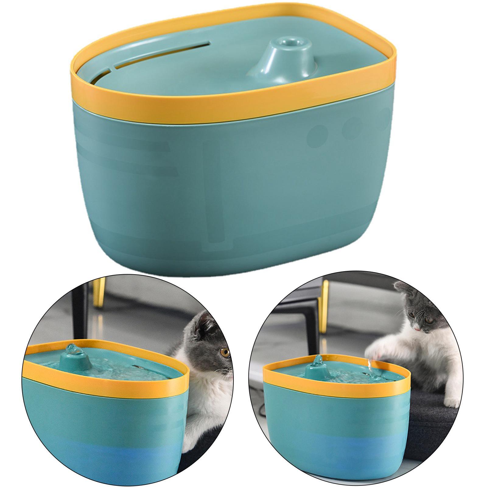 2.5L Water Fountain Drinking Dispenser Mute Pet Waterer USB