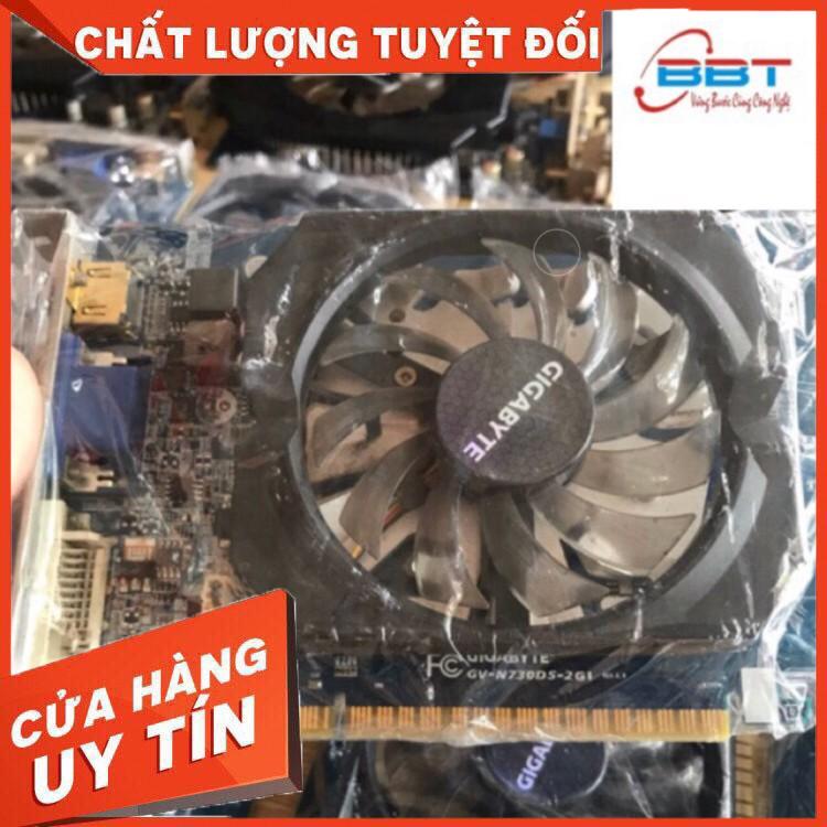 Card màn hình Giga , Galax Gt730 D5 2gb. Chơi game PUPG, LOL, FIFA.... - Hàng chính hãng