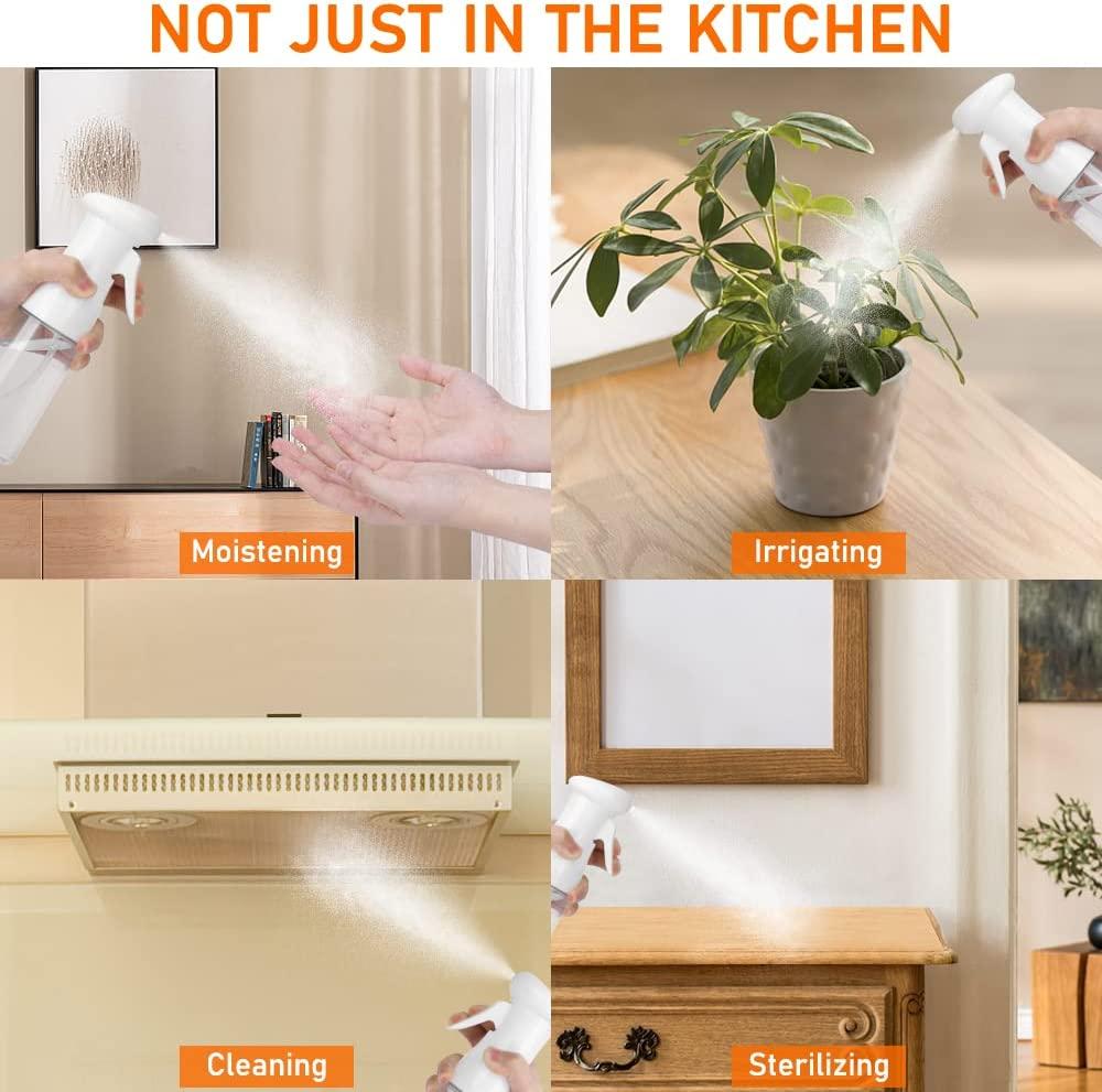 Bình xịt dầu và giấm, bình xịt dầu 2 chiếc, bình xịt dầu giấm, bình xịt dầu cho nhà bếp/nấu ăn/BBQ
