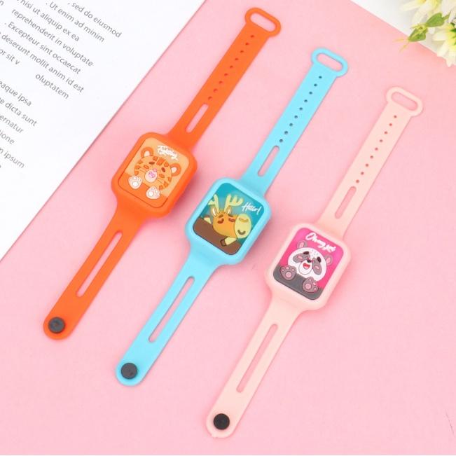 Đồng Hồ Đeo Tay Chống Muỗi Hình Hoạt Hình Dễ Thương Cho Bé