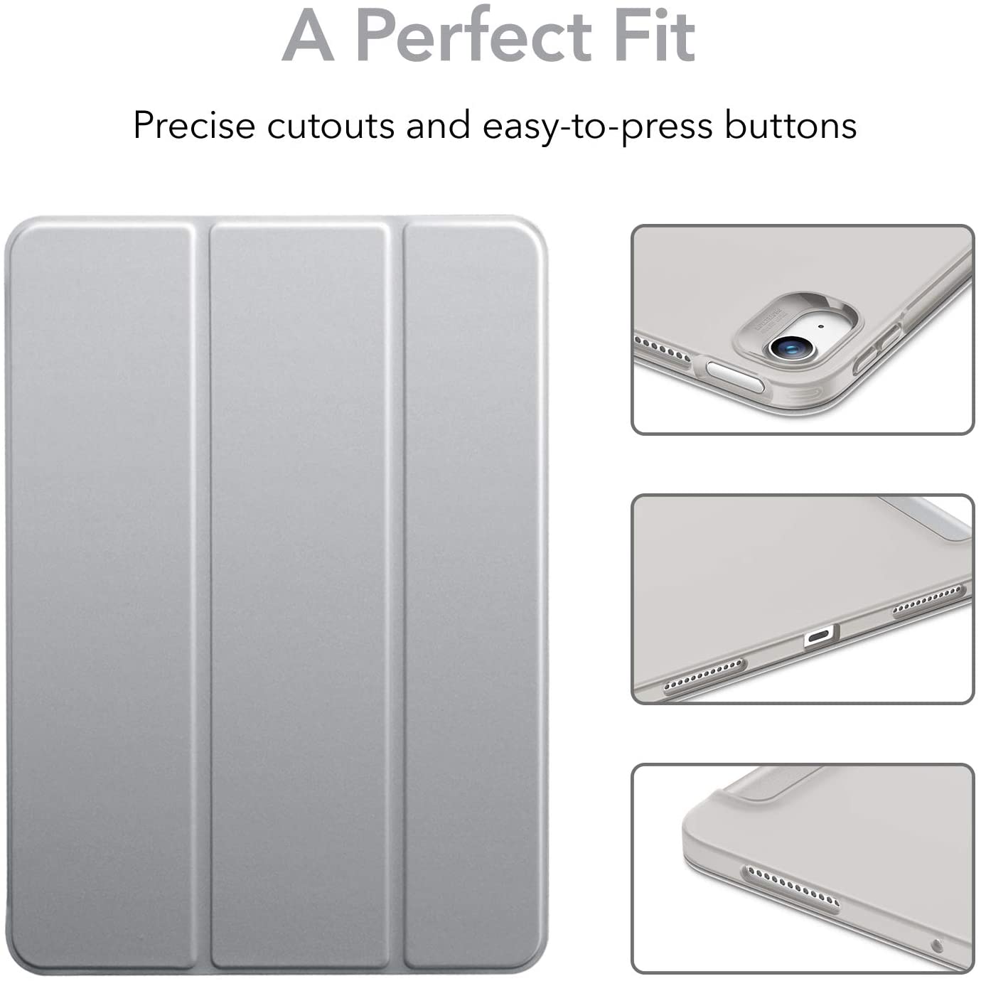 Bao Da Dành Cho iPad Mini 6 ESR Rebound Slim Smart Case - Hàng Nhập Khẩu