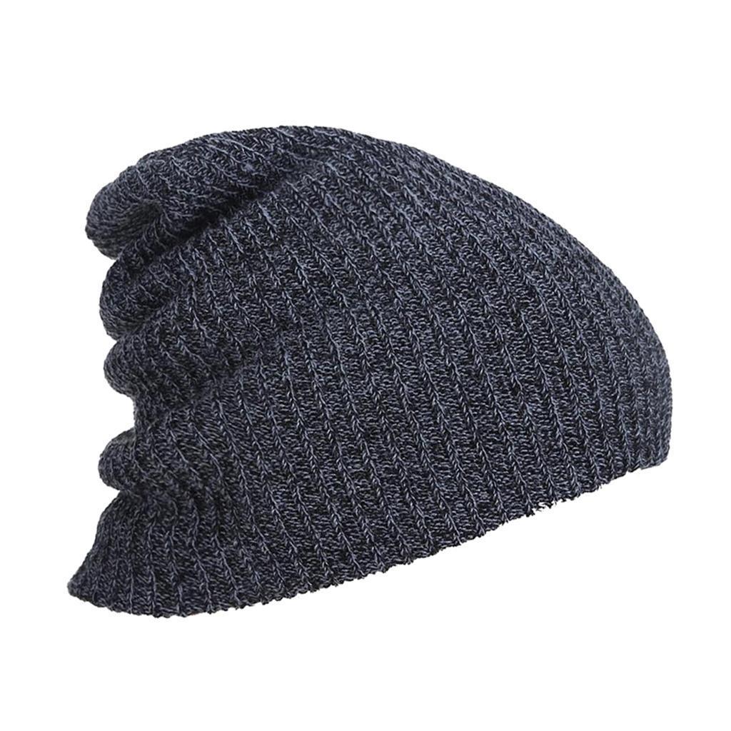 Men's Women's Causal Knitted Baggy Beanie Winter Warm Hat Ski Knit Skull Cap