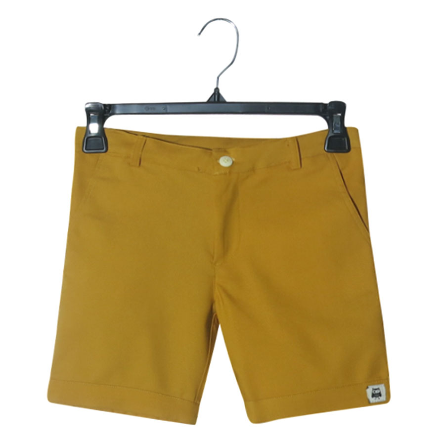 Quần short kaki Lovekids màu vàng