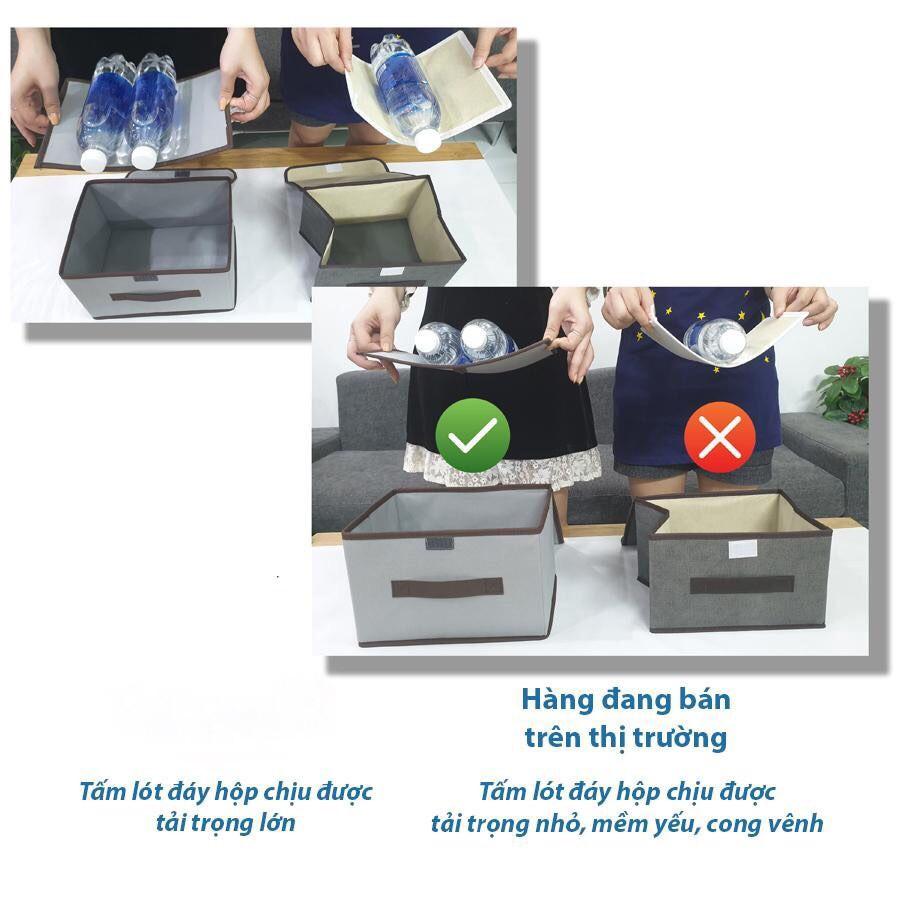 Combo 5 hộp đựng quần áo, tất, đồ lót tiện gọn dễ tìm phong cách Nhật Bản (Storage Box