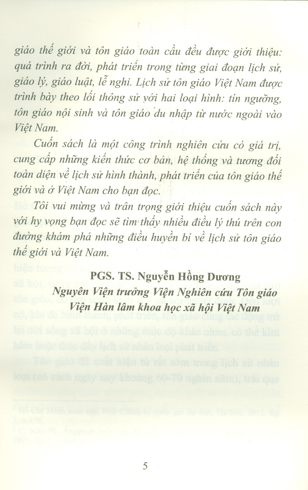 LỊCH SỬ TÔN GIÁO THẾ GIỚI VÀ VIỆT NAM