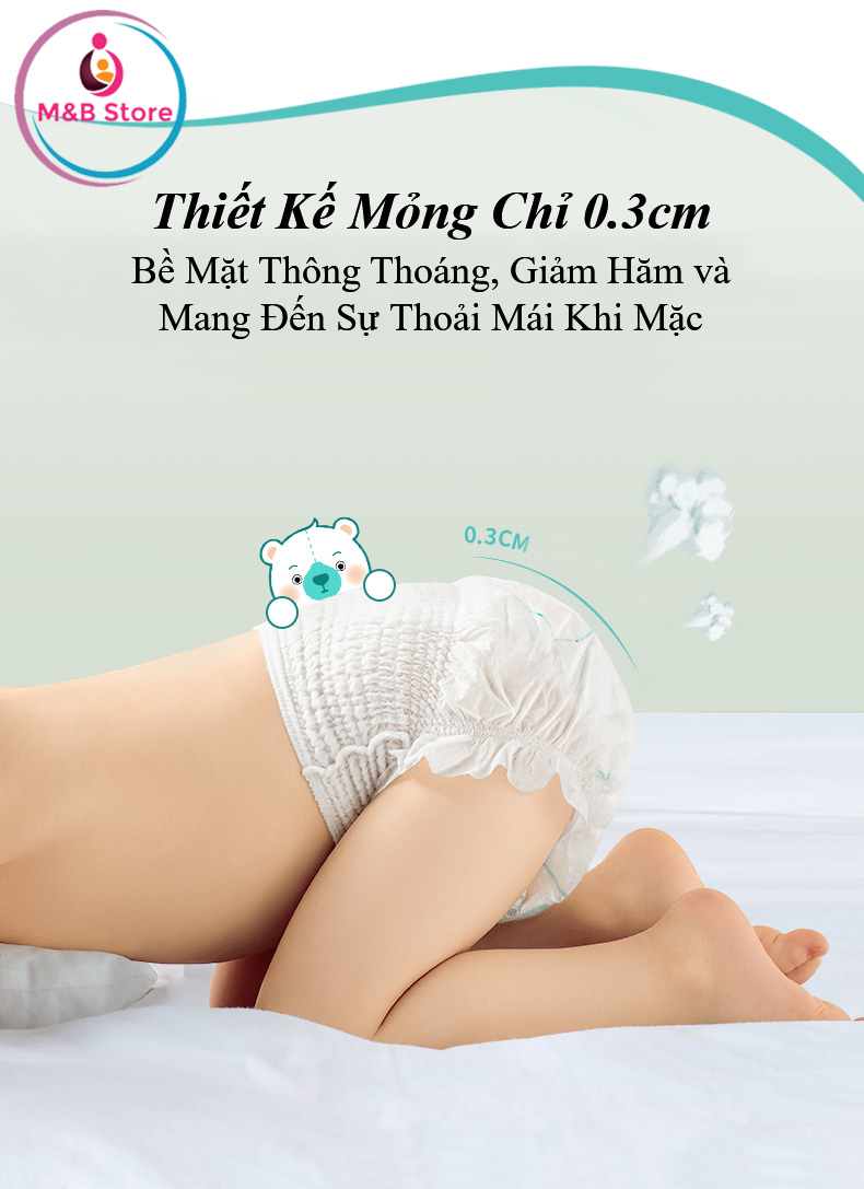 Tả Bỉm Dán/Quần Cao Cấp Siêu Mỏng, Siêu Thấm Hút - KUB, Size Tả Dán S66/M54/L46/XL40, Tả Quần L38/XL36/XXL34