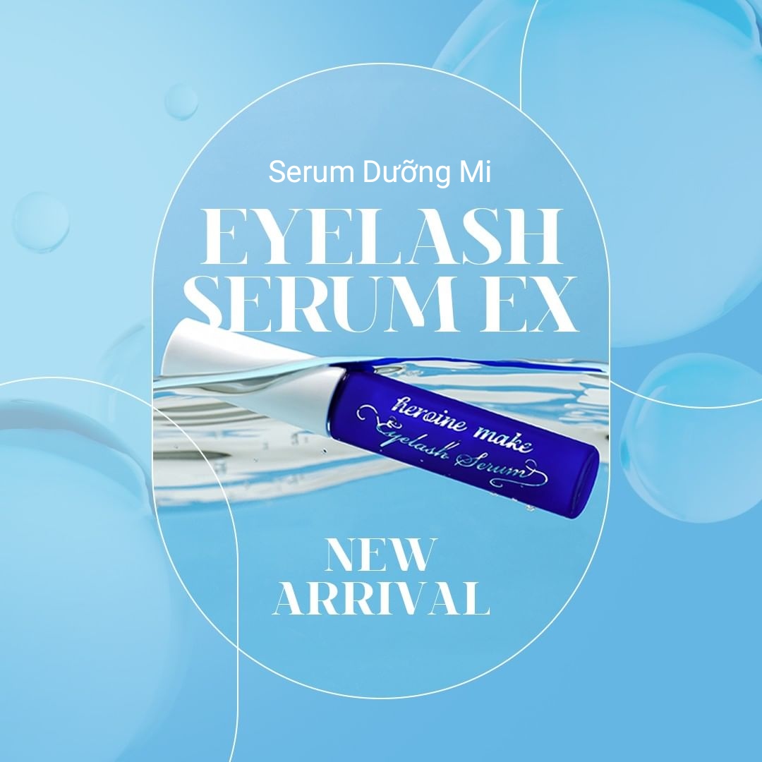 Tinh Chất Dưỡng Dài Và Khoẻ Làn Mi Kissme Heroine Make Watering Eyelash Serum Mẫu Mới ( 5.5g)