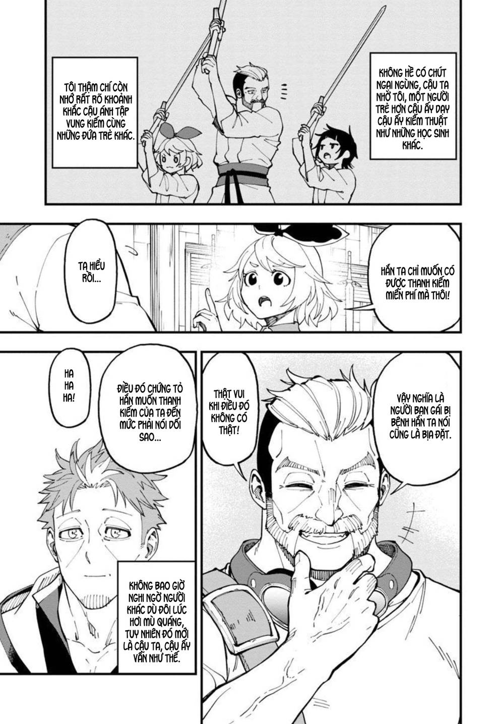 ông chú làng quê trở thành thánh kiếm - dủ chỉ là một thầy giáo kiếm thuật ở quê nhưng đám đệ tử vẫn không buông tha chapter 12 21