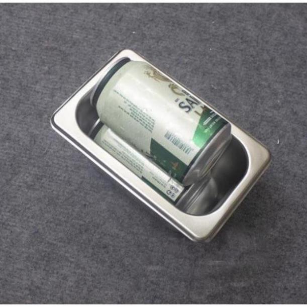 Khay đựng thạch, trân châu, topping inox304 GDTH