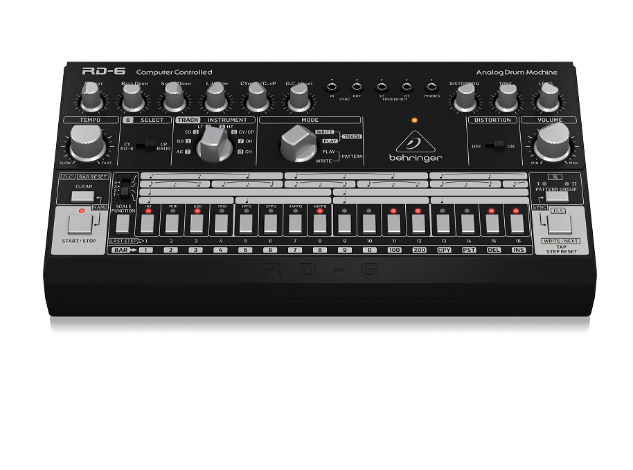 Behringer Drum Machines RD-6-BK- Hàng Chính Hãng