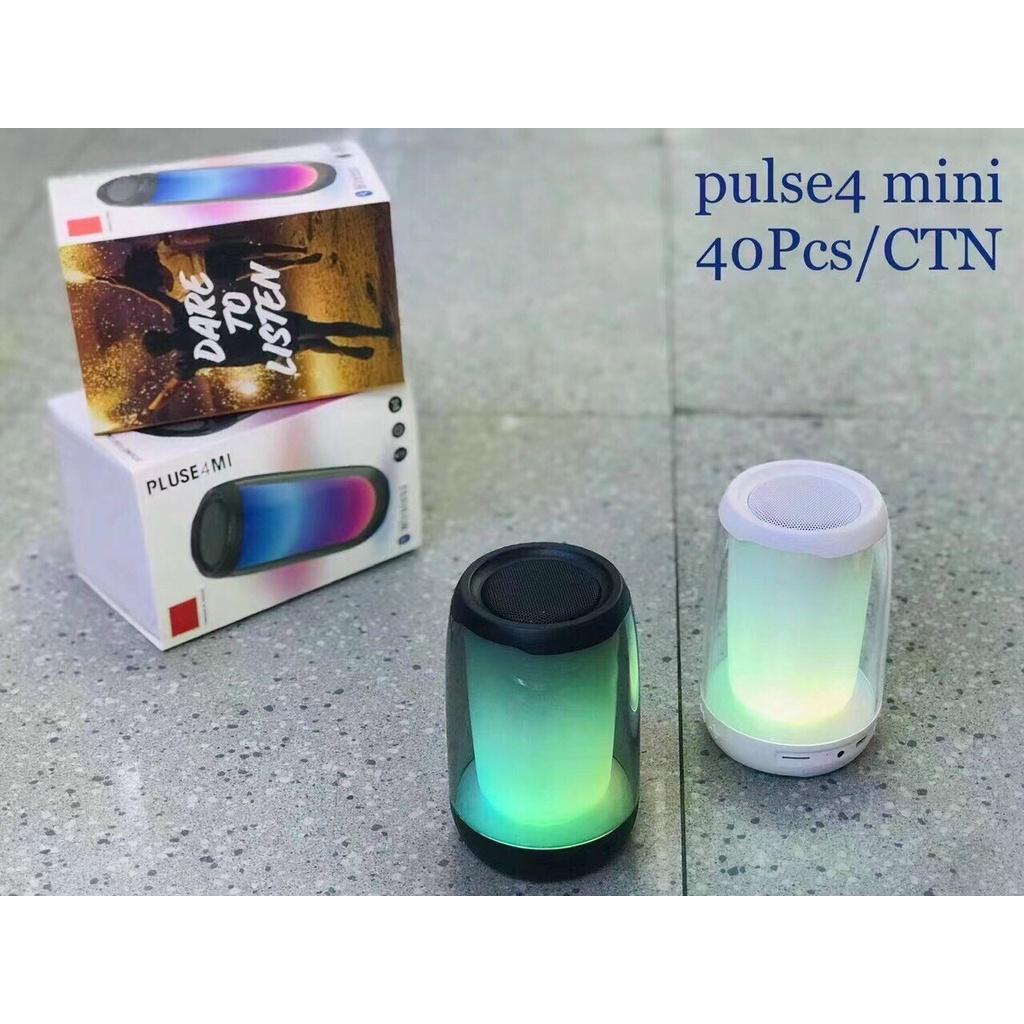 Loa bluetooth Pulse 4 MINI 1:1 Led theo điệu nhạc, chất lượng âm tuyệt hảo, thiết kế đẹp mắt Bảo hành 6 tháng