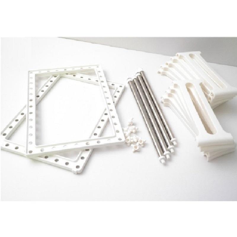 Kệ Để Xoong Nồi Đặt Gầm Bếp Đa Năng 2 Tầng Chắc Chắn Điểu Chỉnh Kích Thước