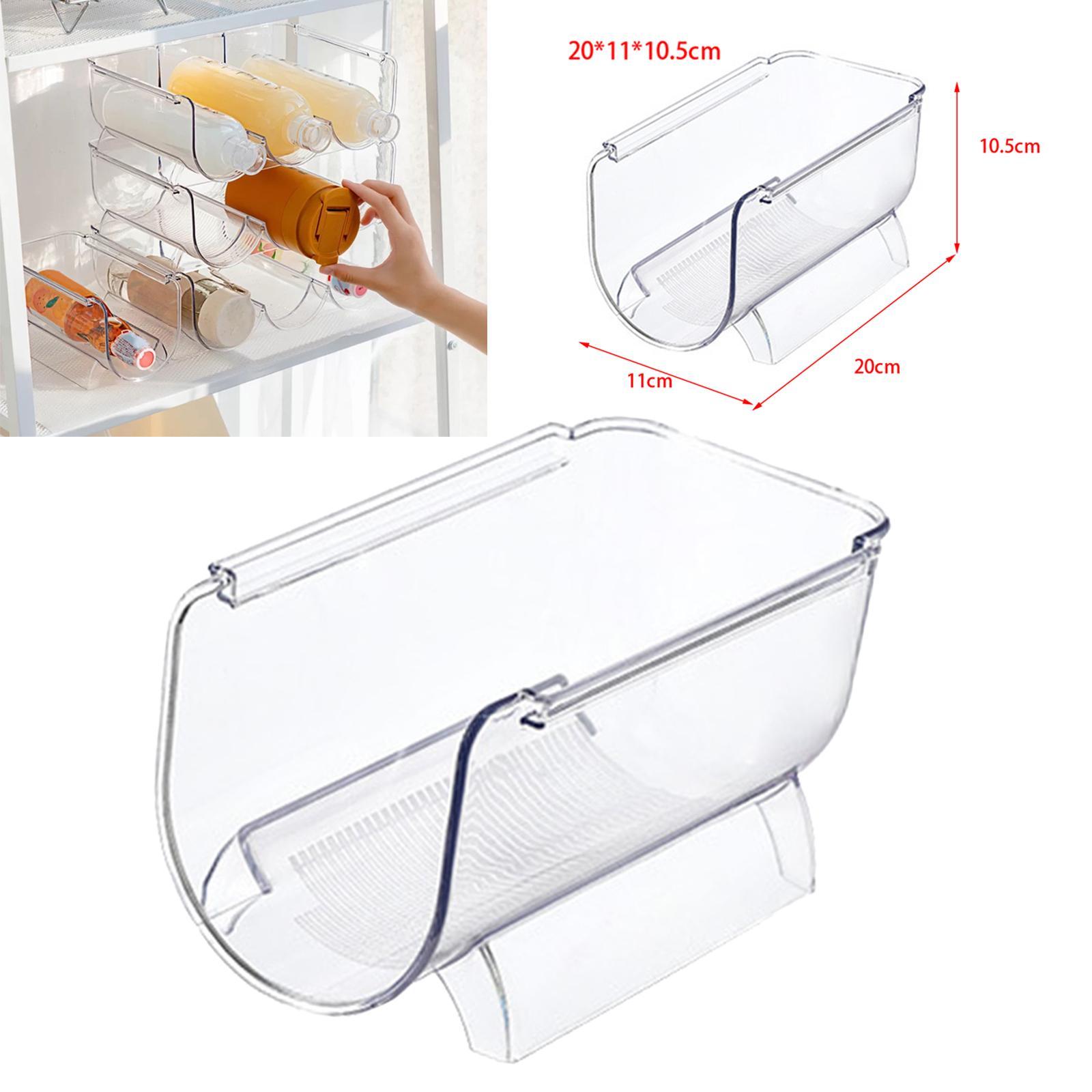 Refrigerator Wine Rack Storage Organizer Free Standing for Countertops