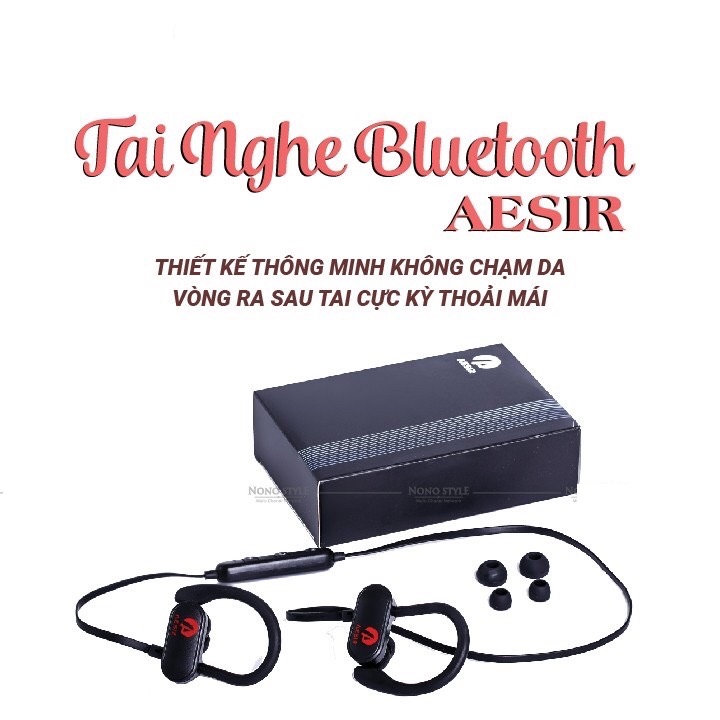 Tai Nghe Bluetooth Aesir - Thiết Kế Sang Trọng - Chống Sốc - Siêu Êm Tai - Siêu Bền - Hàng Chính Hãng