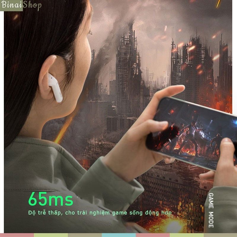 Edifier LolliPods - Tai Nghe Không Dây Bluetooth V5.3, Màng Loa 13mm, Pin 28h, Hỗ Trợ App EDIFIER CONNECT -Hàng chính hãng