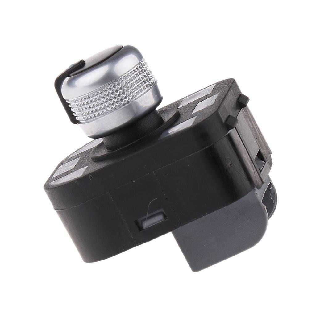 Side Mirror Switch Chrome Tips Button Control Knob for   B7 Q7 R8 A6 S6