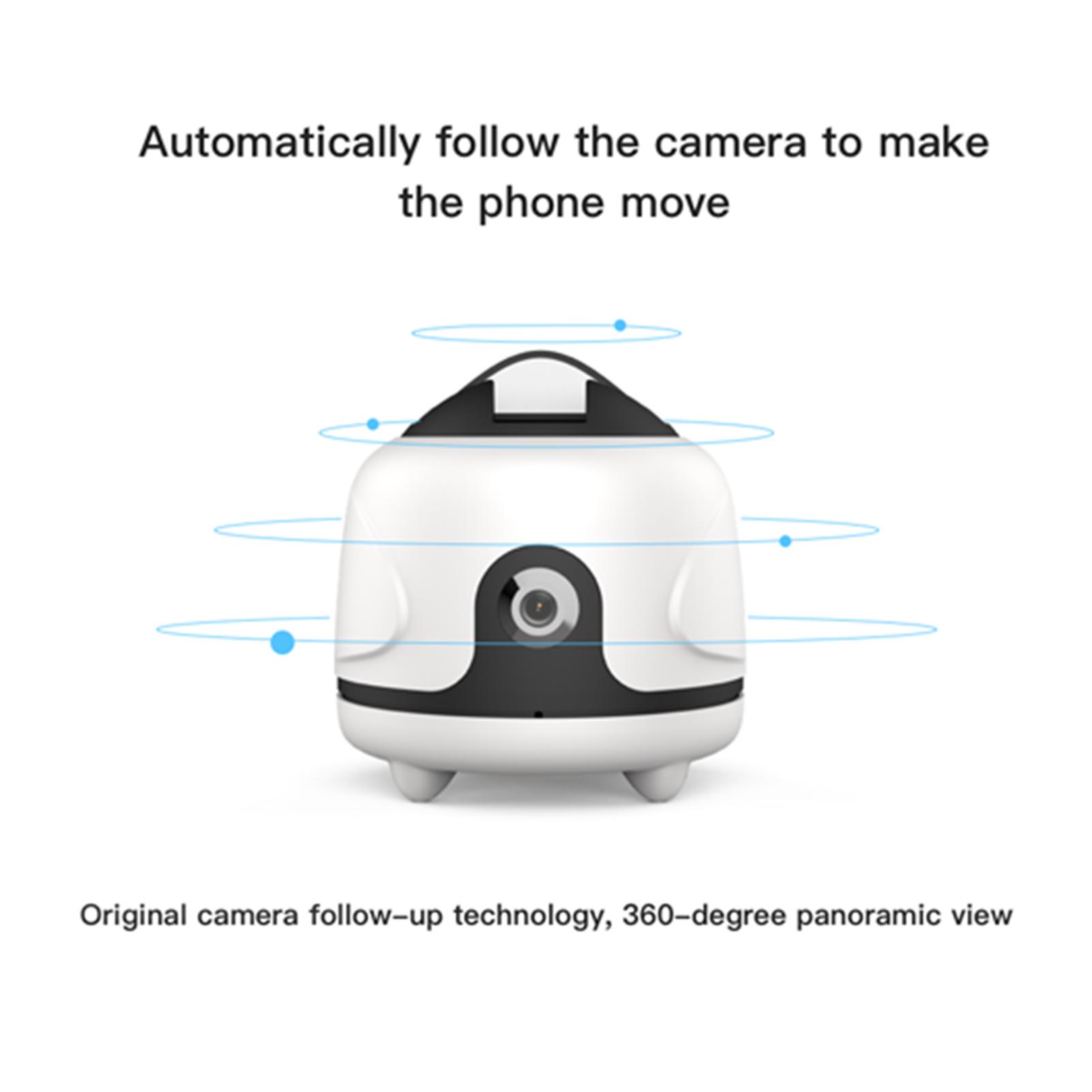 Giá Đỡ Điện Thoại Kiêm Gậy Chụp Ảnh Thông Minh Xoay 360 Độ Với Chức Năng Nhận Diện Khuôn Mặt