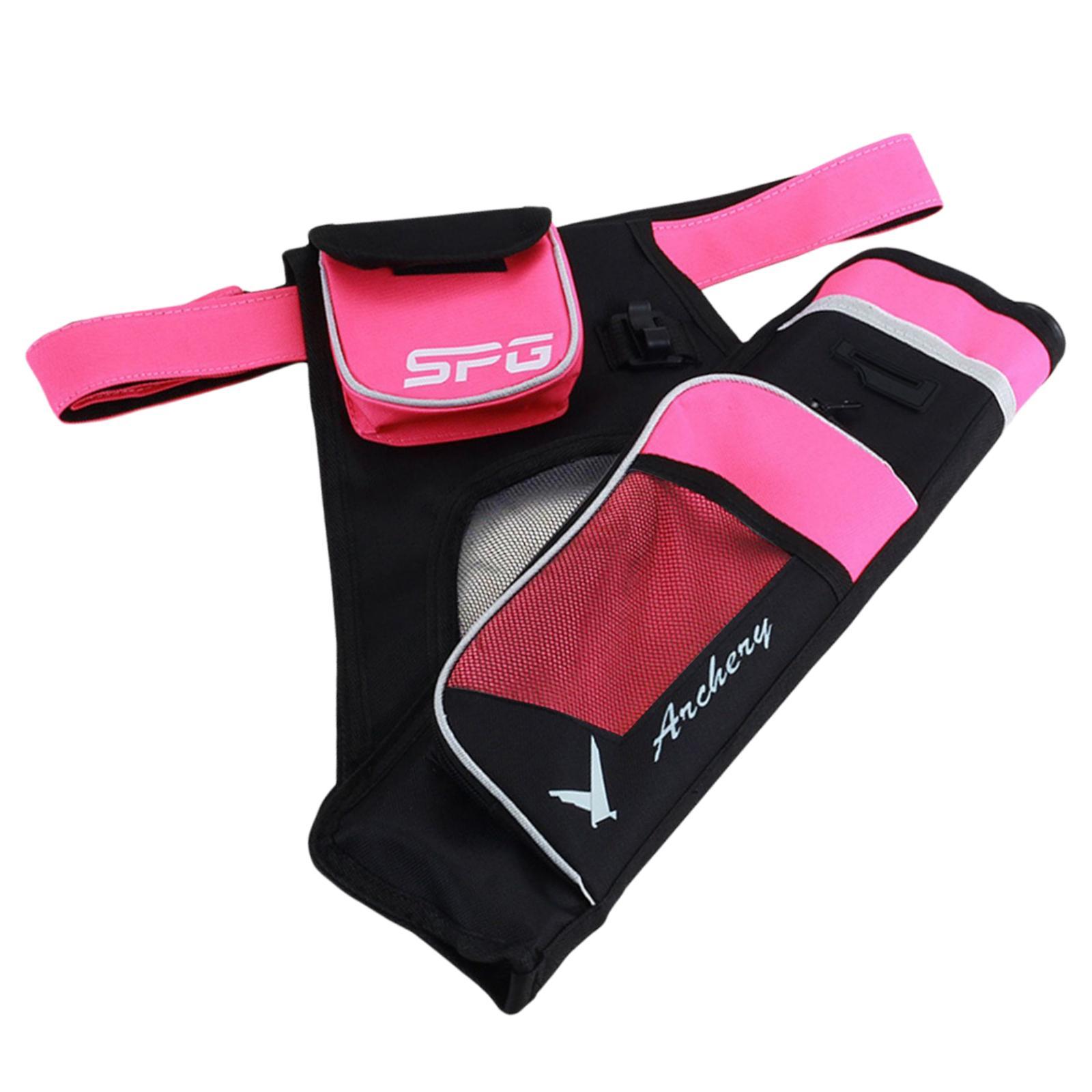 3 Tube Quiver Waist Bag Holder for Recurve Compound Bow Practice