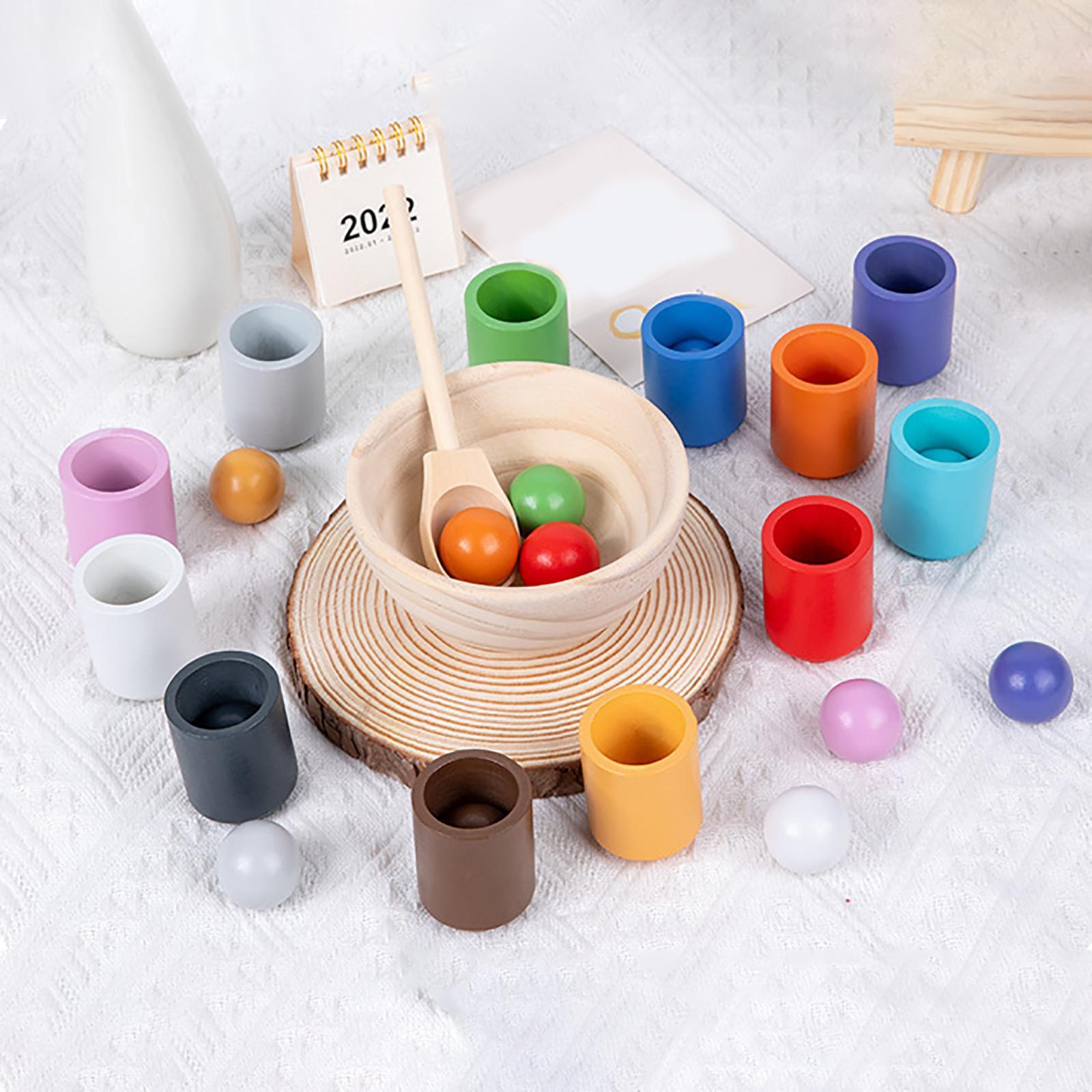 Sensorial Material Toy - Wooden Gradient Color Matching