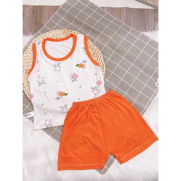 Set 3 Bộ ngắn tay cho bé Minky Mom  cho bé trai bé gái chất thun lạnh cao cấp siêu mềm siêu mát