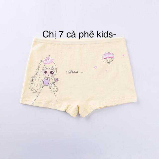 Quần lót bé gái set 5 quần cho bé 7->40kg