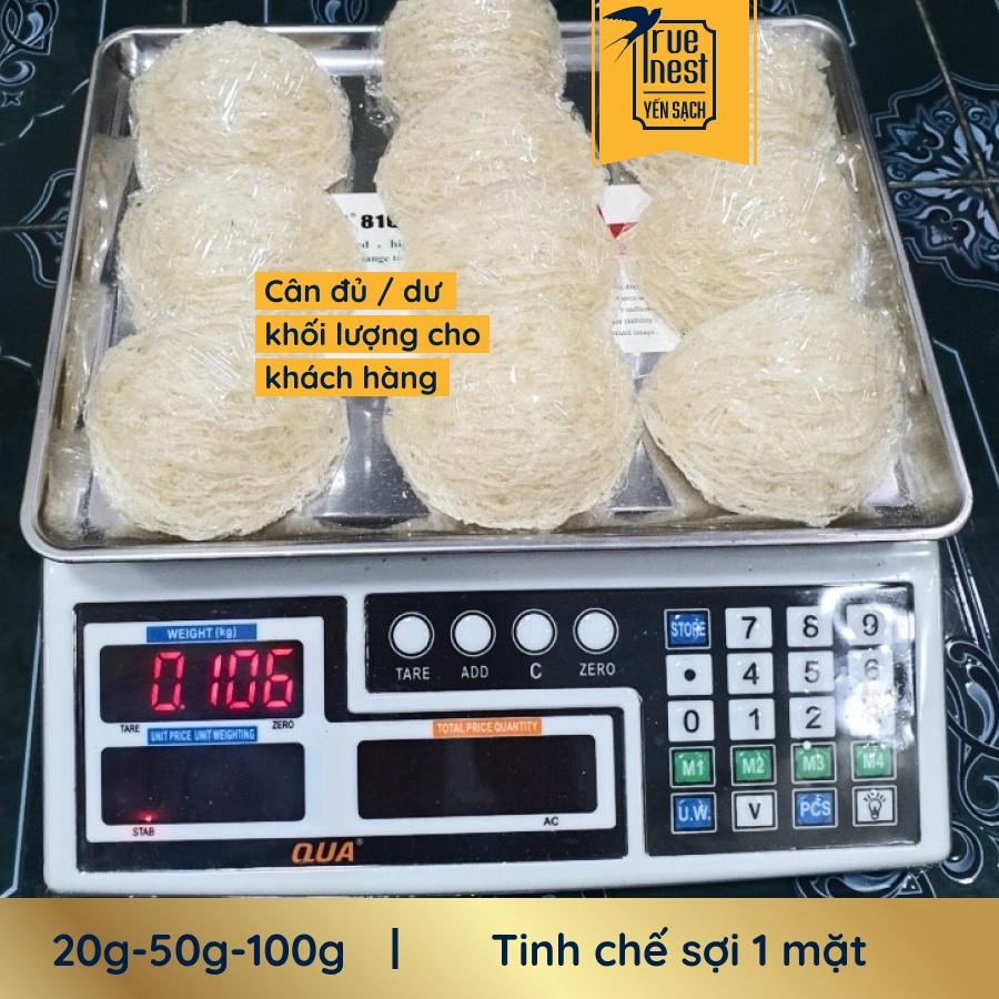 Tổ yến sào tinh chế True Nest - 1 mặt sợi