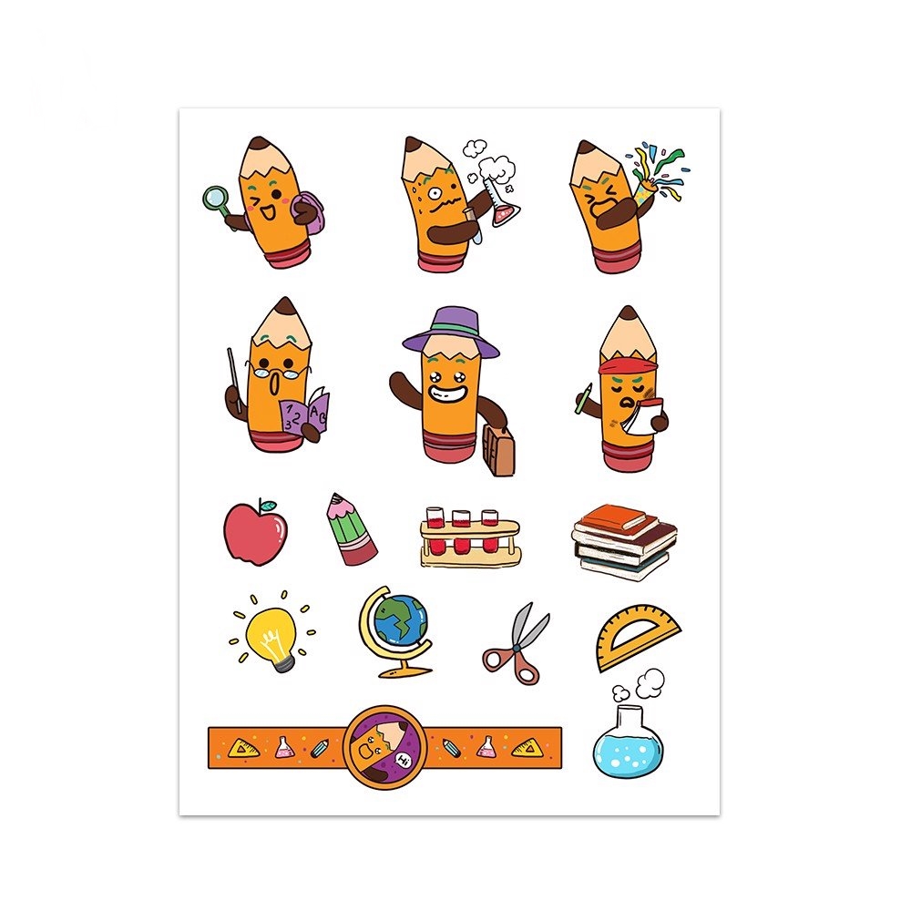 Hình Xăm Dán Tạm Thời Hi Pencil