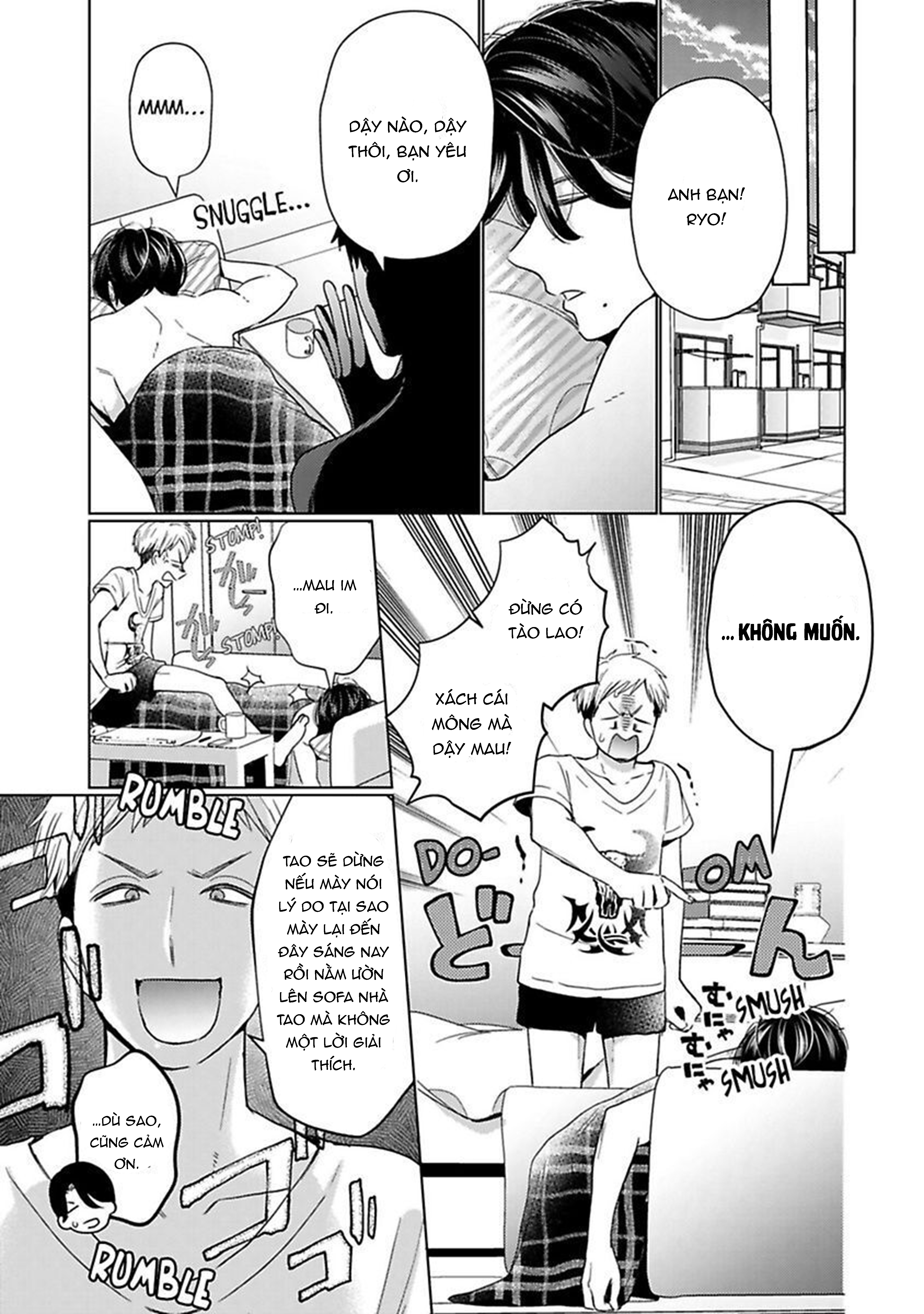 [18+] đồng râm gặp nhau chapter 3.2 6