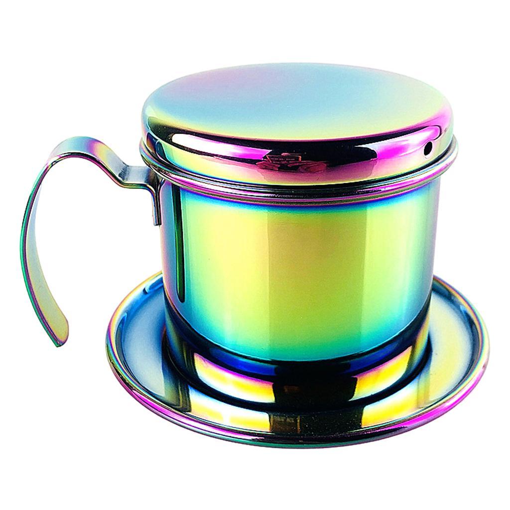 2x Durable Vietnamese Coffee Pot for Home Office Bar Kitchen Restaurant Cafe