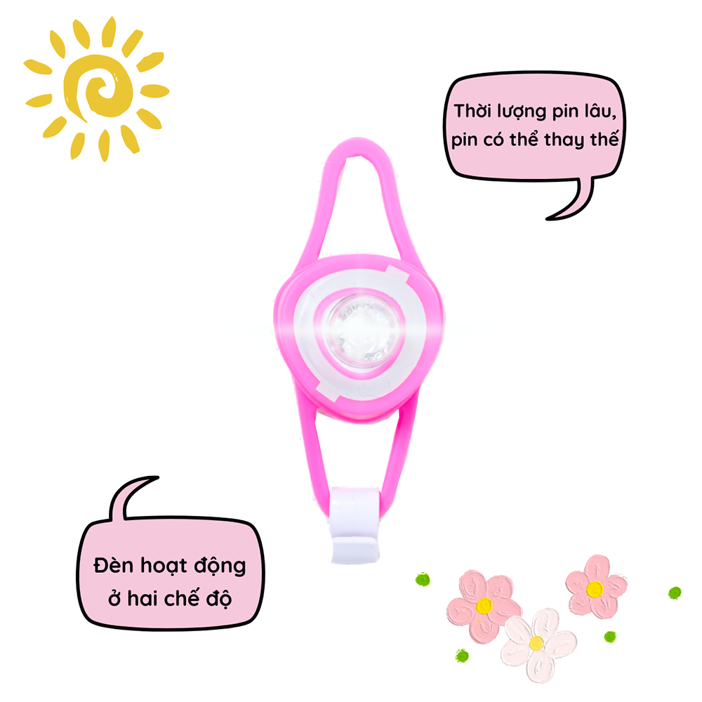 Đèn Phát Sáng Led Globber - Hồng