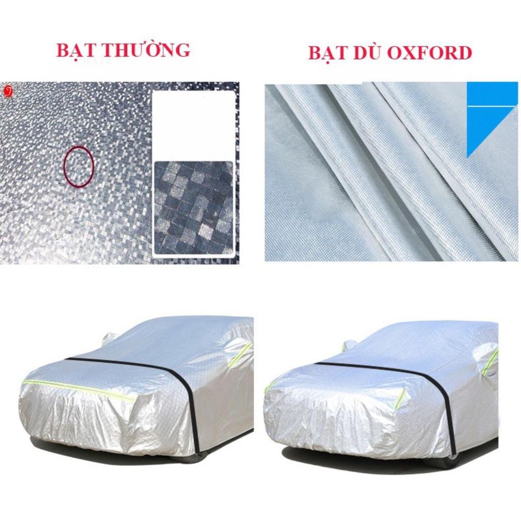 Bạt Phủ Ô Tô Vải Dù OXFORD, Bạt Phủ Ô Tô 3 Lớp Cao Cấp Chống Nắng, Chống Mưa, Chống Xước Bảo Hành 2 Năm.