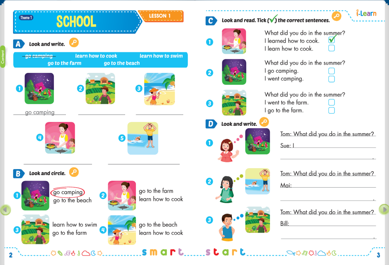I-Learn Smart Start Level 4 Sách mềm sách bài tập