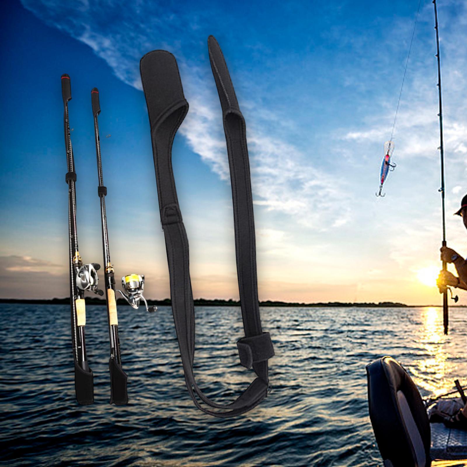 Nylon Fishing Rod Cover Fishing Pole Bag tackles Water Resistant for baits casting Fishing Rod baits casting Reel cover stores Fishing Rod Sleeve