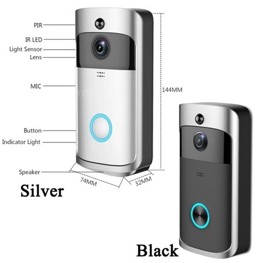 Wireless WiFi Video  2-Way Talk Chime SecurityCamera 1080P US