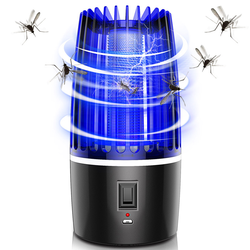 Đèn Bắt Muỗi Sạc Pin Thông Minh
